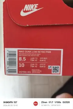 NIKE DUNK LOW RETRO PRM