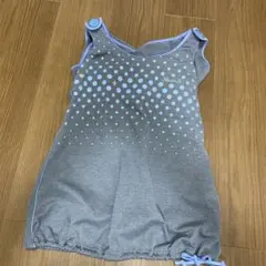 Russ-K 水玉模様 セパレート水着 グレー　M 美品　パッド付きのサムネイル