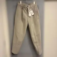 ウールタッチセンタープレススラックスパンツ