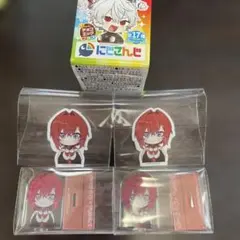 チョコエッグプラス にじさんじ クリアスタンド ダイカットシール アンジュ
