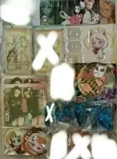 鬼滅の刃 真菰 錆兎 缶バッジ コースター カード アクスタ 原作 ここみえ