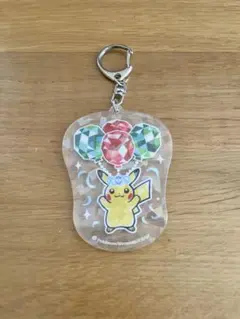 ポケモンセンター ピカチュウ ホログラムアクリルキーホルダー
