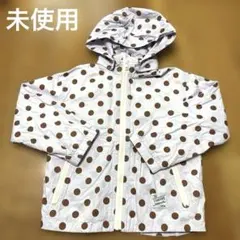水玉模様フード付きジャケット 110cm