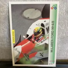 F1 マクラーレンMP4/8 アイルトンセナ トレーディングカードのサムネイル