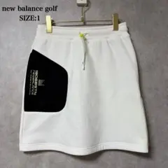 美品 New Balance Golf スカート ホワイト ニューバランス 1