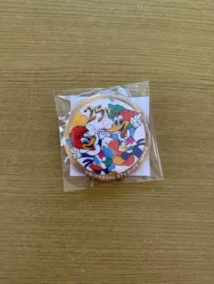 USJ 25周年 ウッディー・ウッドペッカー 缶バッジ