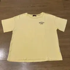 ラブトキシック　160 Tシャツ　黄色