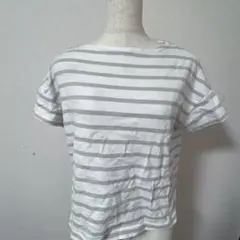 シャツ 半袖 Tシャツ 無印良品 ボーダー MUJI