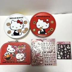 Hello Kitty 空き缶(貯金箱) 3個セット - メルカリ