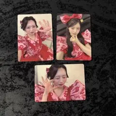 カワラボ 衣装展 CUTIE STREET 佐野愛花 トレカ3枚 コンプセット