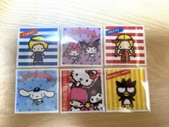 サンリオキャラクター ステッカー 6枚セット