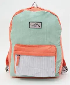 処分セール新品タグ付き✨定価7700円　ビラボン　リュックサーモンピンブルーロゴのサムネイル