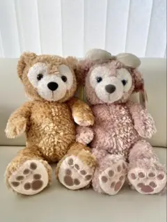 ディズニー ダッフィー シェリーメイ ぬいぐるみSサイズ 新品 未使用 JCB