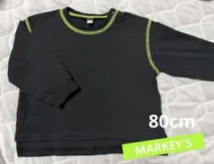 MARKEY'S マーキーズ 80cm 長袖 保育園 シンプル