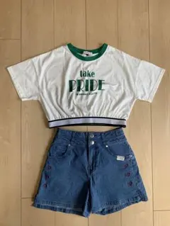 PINKlatte JENNI love 他 150 Tシャツ　パンツ　セット