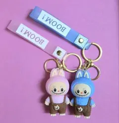 ラブブ風　Labubu風 　キーホルダー　2個セット　アミューズメント品