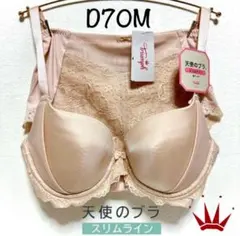 ＊D70M トリンプ 天使のブラ スリムライン 502 Beige