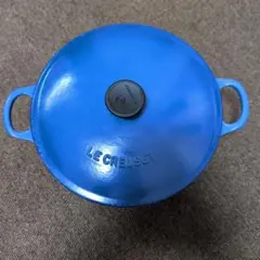 Le Creuset ル・クルーゼ マルミット 26 ブルー 内側黒ホーロー加工