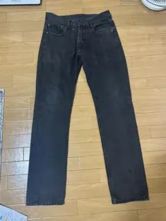 Levi's 505 ブラックデニムパンツ W30 L32