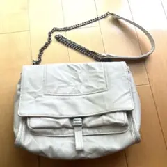 ZARA ザラ リンクルエフェクト ロッカー クロスボディバッグのサムネイル