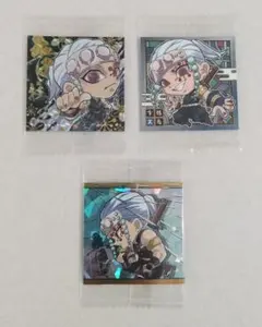 鬼滅の刃ウエハースシール 宇髄天元3枚セット