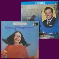 Nana Mouskouri Pat BooneLPレコード/33.1/3