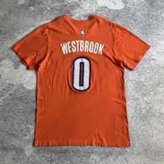 adidas NBA サンダー ウェストブルック Tシャツ オレンジ Mのサムネイル