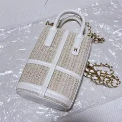 新品 Herlipto As you wish Mini Bag カゴバッグ - メルカリ