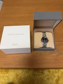 中古　SEIKO DOLCE ソーラー電波時計