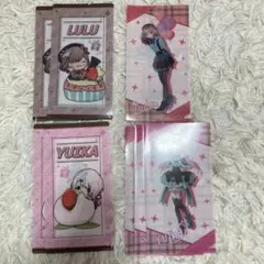 にじさんじ　ファミマ　マルチケース　椎名唯華　鈴原るる　8枚セット