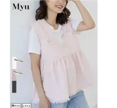 Myu パールポケットツイードフレアオーバージレのサムネイル