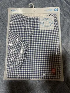 UNIQLO AIRism チェック柄 Tシャツ 100のサムネイル