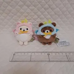 コリラックマ　チャイロイコグマ　辰年　てのりぬいぐるみ　お正月