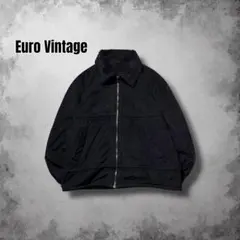 Euro裏ボアスエードジャケット y2k ヴィンテージ フェイクムートン B3