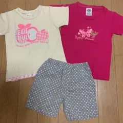 Tシャツ 2枚&マザウェイズ ショートパンツ 100 3点セット