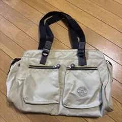 Kipling ショルダーバッグ ハンドバッグ ベージュ系のサムネイル