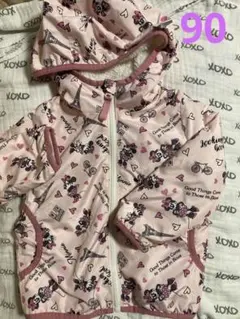 ☆ミニー 裏ボア パーカー アウター☆90