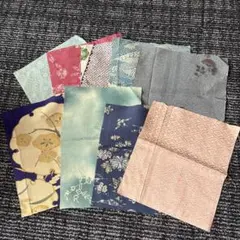 和風デザイン 着物 布地はぎれセット