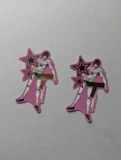 ジョジョの奇妙な冒険×マツキヨココカラ　ステッカー　ブチャラティ　２枚セット