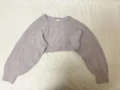 RETRO GIRL ショート丈 カーディガン 長袖のサムネイル