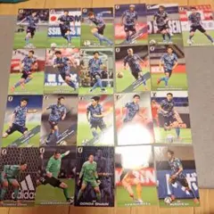 日本代表 サッカー トレーディングカードセット
