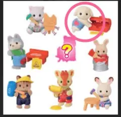 シルバニア　赤ちゃん工作だいすきシリーズ　フローラウサギの赤ちゃん