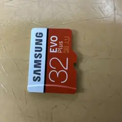 【中古品】Samsung EVO Plus 32GB microSDカード