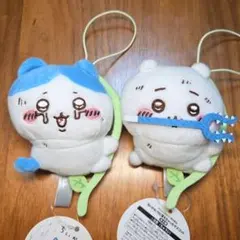 ちいかわ 穴に落ちちゃったマスコット 全2種 コンプセット ハチワレ ぬいぐるみのサムネイル
