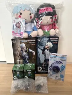 一番くじ HUNTER×HUNTER D賞キルア B賞ゼノ A賞ぬいぐるみ 他