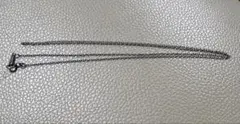 シルバー925 ネックレスチェーン　燻加工