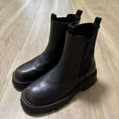 ZARA KIDS サイドゴアブーツ　厚底のサムネイル