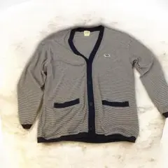 Penneys ストライプ Vネックカーディガン Mサイズのサムネイル