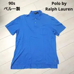 90s Polo by Ralph Lauren コットン100% ポロシャツL