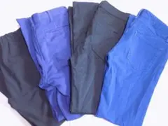 ユニクロ他 メンズ スリムパンツ 4本セット 細身パンツ 卸売り まとめ売り
